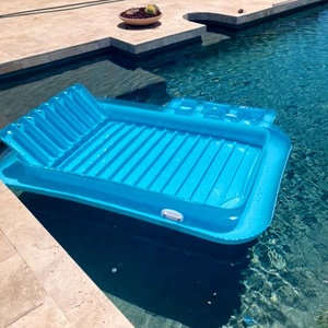 Water Party Leisure Floating <b>Platform</b> <b>Bed</b> Lounge Party Pool Rafting Suntan Tub Floating <b>Bed</b> <b>Frame</b> - Product Image 3