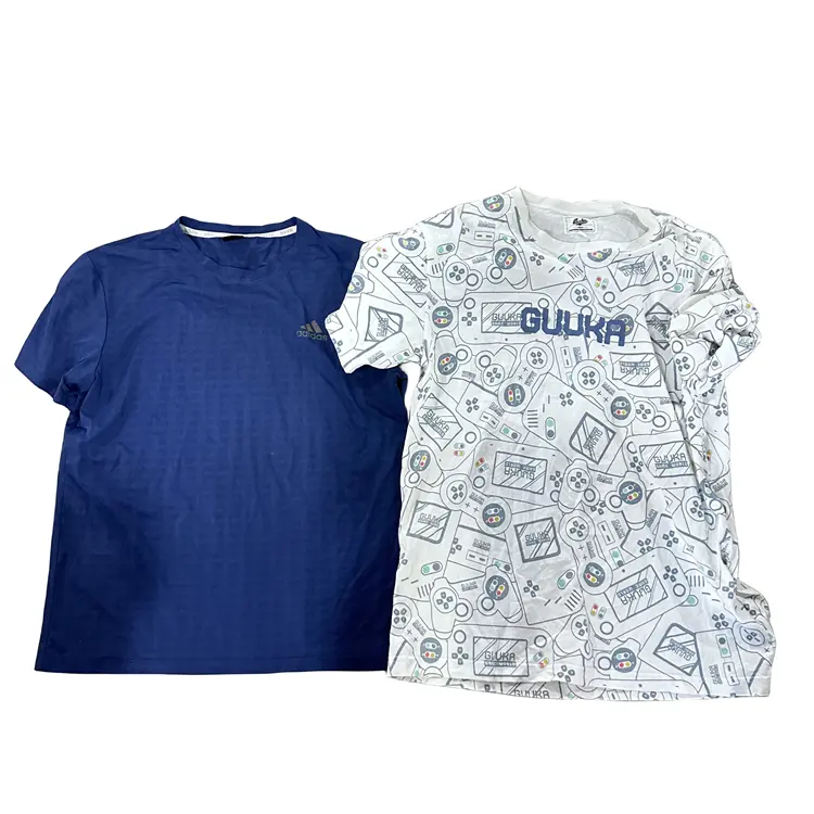 Herenkleding Groothandelsklasse A Ukay Premium Gebruikte Kledingbalen Heren T-Shirt Kleding Gemengd Tweedehands Spaarzaamheid Bulkbaal