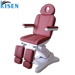 Kisen Hot Sale Salon Furniture <b>Electric</b> Adjustable Facial Massage <b>Table</b> Beauty Bed Spa Beauty Room Eyelash Bed - Product Image 4