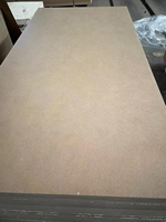 Panneaux de fibres de bois haute densité, poncés, laminés, mélaminés, résistants à l'humidité, ignifuges, écologiques, MDF HDF 122*280 3mm-25mm E0