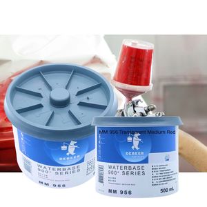 Pintura Automotriz Sherwin-Williams a Base de Agua, 500 ml, Rojo Medio Transparente, para Reparación de Carrocería, Uso con Pistola de Pulverización - Product Image 5