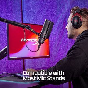 HyperX ProCast Microphone de qualité professionnelle Micro à condensateur à grande membrane Connexion XLR d'origine - Product Image 2