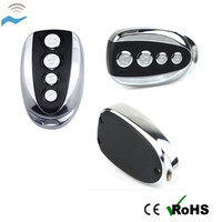Vente flash Télécommande de clonage ABCD 433,92 MHz à 2 canaux pour porte de garage de voiture, copie de télécommande à code fixe, contrôleur de garage