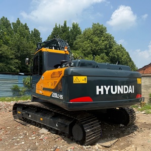 รถขุดไฮดรอลิกมือสอง Hyundai 220LC-9S สภาพ 90% ราคาถูก รถขุดตีนตะขาบสำหรับงานก่อสร้างหนัก ขาย - Product Image 1