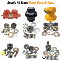 Kits de réparation de pompes hydrauliques pour le poker, pièces de pompe à piston hydraulique, bloc-cylindres, plaque de soupape, patins de piston, ensemble de bras oscillants