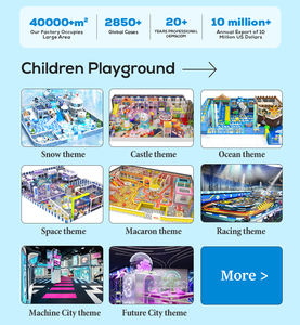 Happy Land Aire de jeux intérieure OEM Aire de jeux modulaire Jeux pour enfants Terrain de jeux intérieur Équipement à vendre - Product Image 6