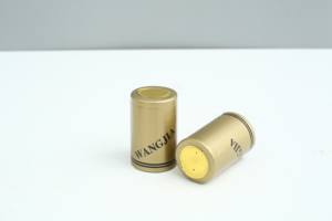 Umwelt freundliches benutzer definiertes Logo 32*50mm PVC-Schrumpf gummi kapsel für Gewürze Getränke Sojasauce Essig flasche - Product Image 4