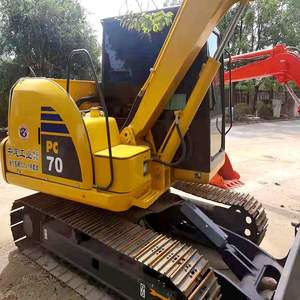 รถขุดตีนตะขาบ KOMATSU PC70 7 ตัน 48.5 กิโลวัตต์ มือสอง ทนทาน สำหรับงานจัดสวนและเกษตรกรรม รถขุดโคมัตสึสำหรับขาย - Product Image 1
