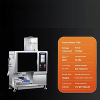Machine à nouilles automatique en acier inoxydable 500W, machine à pâtes commerciale, équipement de transformation alimentaire
