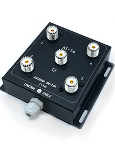 AT-14 4-Way <b>Remote</b> Coaxial Antenna <b>Switch</b> 1.8 to 60MHz 500W PEP for HF Ham Radio L662 - Product Image 2