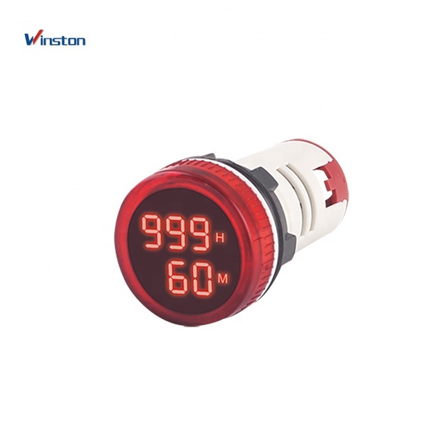 AD16-22HR 22mm 0 - 99H Led Light Digital HOURS Indicator Timer