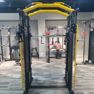 Luxury Commercial Multi-Function Foam Metal Cable Crossover Fitness Equipment Qnteam Iron Leg Strength Training - Product Image 2