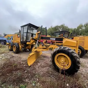 Дорожное строительство, оригинальная подержанная гусеница 140h, цена автогрейдера