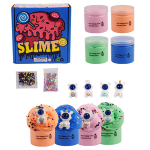 Cao cấp Puff Slime bán buôn gói mịn đàn hồi kết cấu DIY giáo dục <span class=keywords><strong>playdough</strong></span> Slime Bộ sáng tạo cho trẻ em - Product Image 1