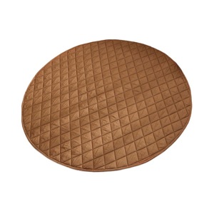 Alfombra de juego redonda acolchada, suave, para bebés y niños pequeños, de uso doméstico, unisex, de tela, para el suelo, de 0 a 24 meses - Product Image 5