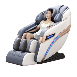Silla <span class=keywords><strong>de</strong></span> <span class=keywords><strong>Masaje</strong></span> <span class=keywords><strong>de</strong></span> <span class=keywords><strong>Gravedad</strong></span> <span class=keywords><strong>Cero</strong></span> 4D <span class=keywords><strong>de</strong></span> Cuerpo Completo SL Track HH-01 con Tecnología <span class=keywords><strong>de</strong></span> Estiramiento OEM, Función Musical, 90W, 110-240V, 50-60Hz - Product Image 4