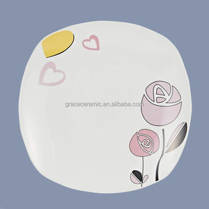 Set di <span class=keywords><strong>Piatti</strong></span> da Cucina all'Ingrosso, <span class=keywords><strong>Servizio</strong></span> di Stoviglie in Ceramica Fine <span class=keywords><strong>Porcellana</strong></span> di Lusso, Set da 47 Pezzi <span class=keywords><strong>Quadrati</strong></span> - Product Image 2