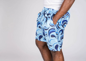 Shorts de basket-ball personnalisés pour hommes, double couche, en maille, avec logo du fabricant, impression par sublimation sur polyester de haute qualité, entrejambe de 5 pouces - Product Image 4