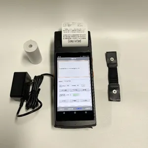 Terminal P O S Genggam Android Portabel Baru dengan Printer