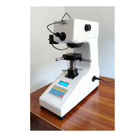Durómetro Micro Vickers de 10-1000kgf con torreta manual o automática, pantalla LCD, escala HV/HK, carga y descarga automáticas