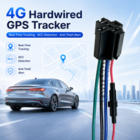 Localizador GPS para Vehículos con Alarma Antirrobo, Sin Instalación Profesional, Posicionamiento en Tiempo Real para Autos y Remolques