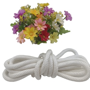 Corde <span class=keywords><strong>Yong</strong></span> Lin 4-10 mm en nylon blanc, corde tressée en polyester à âme en nylon, résistante à l'usure pour la construction et l'utilisation de machines - Product Image 1