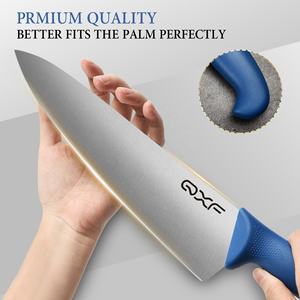 14/12/10/8 "スローターナイフセットPPハンドルステンレス鋼肉屋ナイフキッチンボニングスキニングナイフセットカスタムカラー - Product Image 3