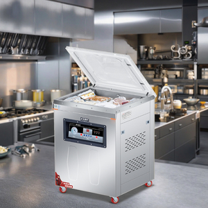 Desktop Stainless Steel Automatic Electric Seafood Shrimp Sausage Saver Vacuum Heat Sealer Rice Tea Corn Bean Nuts Cheese Film - Product Image 1