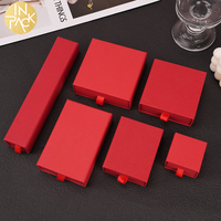 Boîte à tiroir coulissant de luxe IN PACK, taille et couleur personnalisées, logo, emballage en papier pour bijoux, montres, cadeaux