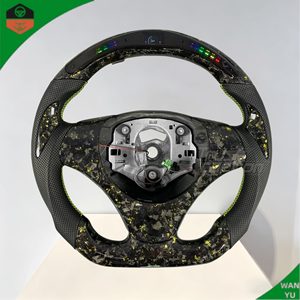Volante Deportivo Personalizado de Fibra de Carbono Forjado con LED y RPM, para <span class=keywords><strong>BMW</strong></span> M3 M1 M2 E93 E82 E36 E46 E60 E84 E87 E90 E92 335 335i <span class=keywords><strong>320d</strong></span> 330i - Product Image 3