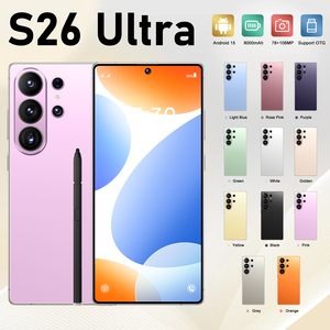 สมาร์ทโฟน 5G รุ่นใหม่ล่าสุดจากโรงงาน ขายส่ง คุณภาพสูง ปลดล็อคด้วยใบหน้า S26 Ultra สมาร์ทโฟนแอนดรอยด์ - Product Image 2