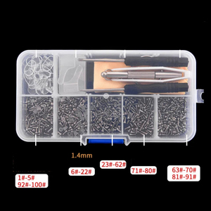 Kit de réparation pour <span class=keywords><strong>lunettes</strong></span>, <span class=keywords><strong>lunettes</strong></span> de soleil, <span class=keywords><strong>lunettes</strong></span> de vue, <span class=keywords><strong>vis</strong></span>, écrous, coussinets, outil de réparation optique - Product Image 5