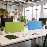 Cloison insonorisée CHIHENG à bords biseautés personnalisables pour bureau à domicile