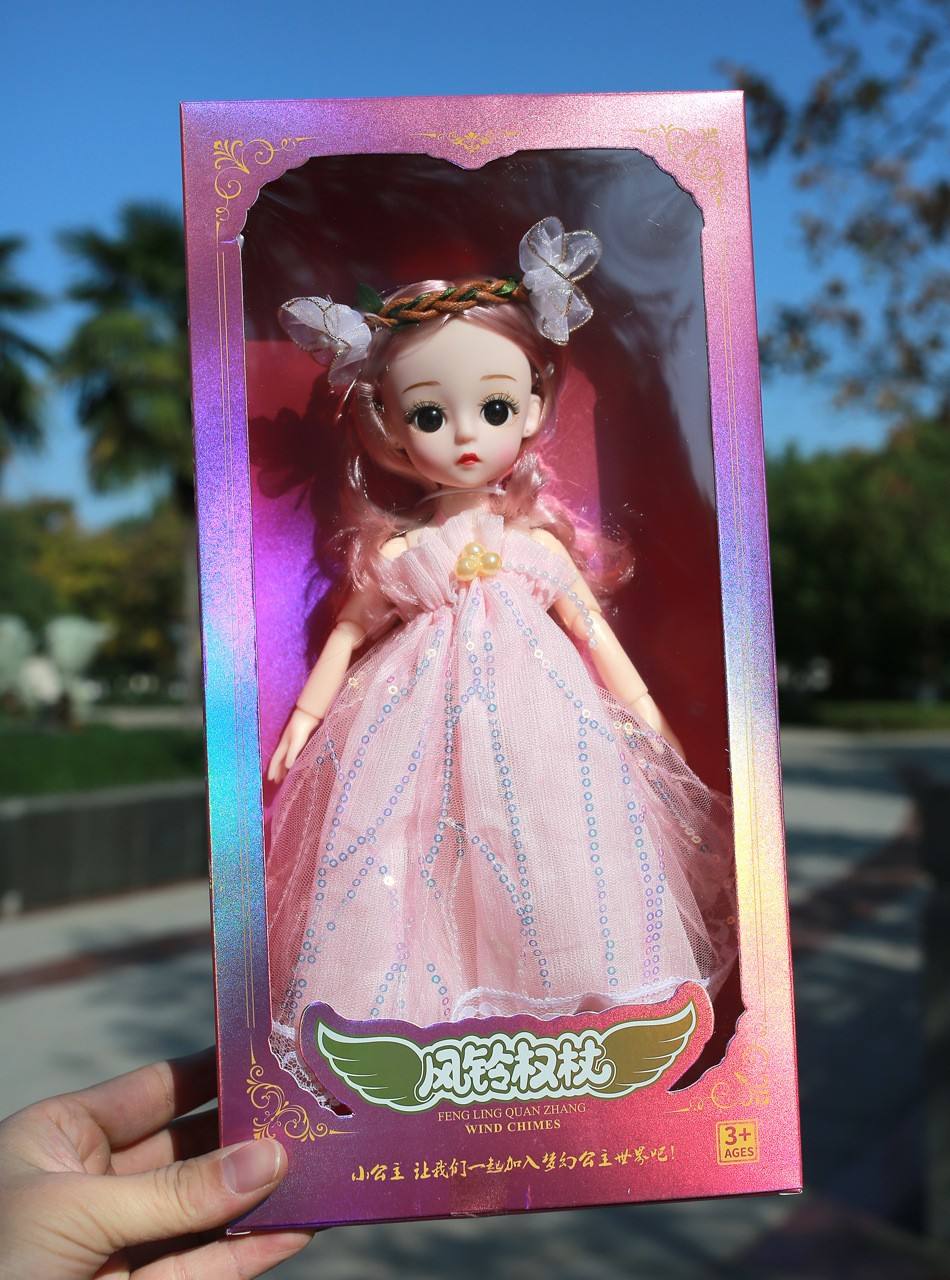 Robe longue princesse rose style E