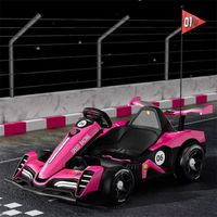 Kart électrique en plastique F1 télécommandé pour enfants de 12 ans – Offre spéciale