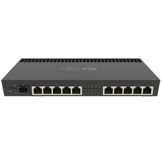 RB4011iGS+RM 10 Gigabit Port Ethernet L5 1GB RAM SFP+ 10Gbps Cage RB4011iGS RM Network Router