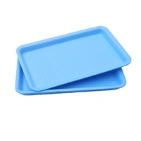 Emballage de viande de légume fruit PET biodégradable recyclable jetable de taille standard Plateau en mousse de restaurant avec coussin absorbant