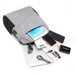 ชุดกระเป๋าเป้สะพายหลังธุรกิจผ้าไนลอน 3 ชิ้น ความจุขนาดใหญ่ สำหรับใส่คอมพิวเตอร์และเอกสาร - Product Image 5