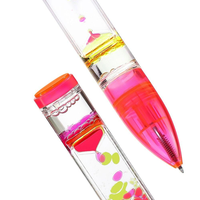 Liquid Motion Bubbler Pens Fidget Toys Jouets de bureau de bureau