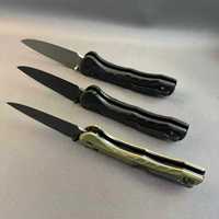 Couteau pliant EDC de collection Modèle 980 G10 à poignée rainurée, changement de lame par bouton-poussoir, pour le camping, trois finitions, deux coloris, OEM