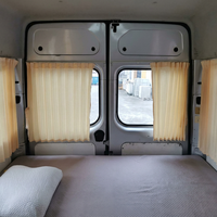 Rideau de fenêtre en PVC anti-UV pour caravane, occultant plissé, pliable, pour intérieur de camping-car, logo brodé OEM