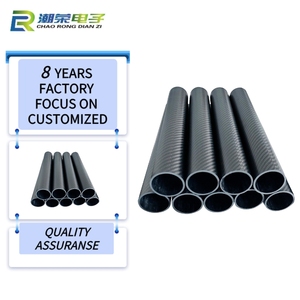Tube carré en fibre de carbone de longueur personnalisée à faible <span class=keywords><strong>coefficient</strong></span> de dilatation <span class=keywords><strong>thermique</strong></span> pour les applications à haute température-pour la pêche aérospatiale - Product Image 1