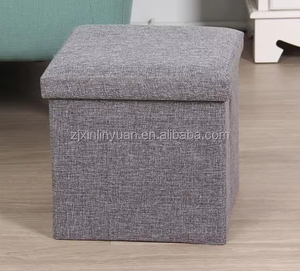 Meuble de rangement pour chambre d'enfant, <span class=keywords><strong>pouf</strong></span> <span class=keywords><strong>cube</strong></span> avec rangement - Product Image 3