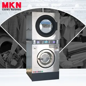 Industrial Stack Washer and Dryer for Cloth