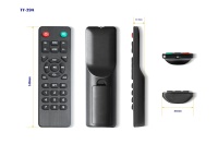 Control Remoto IR Keyuan TY-29A para Decodificador DVB-T2 Satélite IPTV STB con Control por Voz, Código Fijo, Batería AAA, 47 Botones