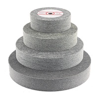 Roue abrasive non tissée de haute qualité 150 mm, roue de polissage en fibre de nylon de 6 pouces, roue non tissée grise pour l'acier inoxydable