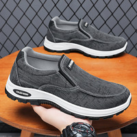 Chaussures pour hommes, baskets de printemps, nouvelles chaussures respirantes et sans odeur, chaussures à enfiler, chaussures à semelle souple pour hommes