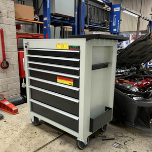DRSD Heavy Duty Metal Iron 7 Drawers Roller Tool <strong>Trolley</strong> Tool <strong>Cabinet</strong> With Mechanic Repair Tools - Product Image 6