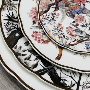 Juego de cena de porcelana de lujo europeo de Venta caliente con 41 placas de porcelana de hueso - Product Image 6