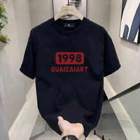 T-shirt décontracté pour homme tendance 2026, impression de haute qualité, coton pur, doux pour la peau, confortable